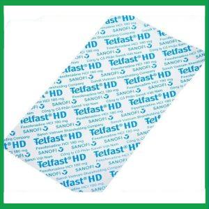 Nhà Thuốc Thành Hương - Thuốc Telfast HD 180mg điều trị viêm mũi dị ứng, mày đay (1 vỉ x 10 viên) 2 Nhà Thuốc Thành Hương - Telfast HD 180mg 2