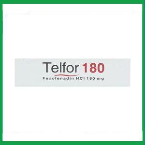 Nhà Thuốc Thành Hương - Thuốc Telfor 180 DHG điều trị triệu chứng của bệnh mày đay (2 vỉ x 10 viên) 2 Nhà Thuốc Thành Hương - Telfor 180 1