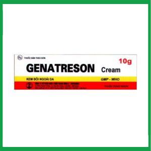Kem bôi ngoài da Genatreson Cream TW2 điều trị các bệnh nấm ngoài da, viêm da cấp và mãn tính (10g)