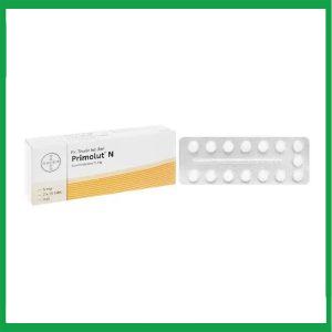 Thuốc Primolut N Bayer điều trị xuất huyết do rối loạn chức năng, vô kinh (2 vỉ x 15 viên)