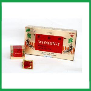 Trà sâm Wongin-T Hàn Quốc giúp bồi bổ cơ thể, chống mệt mỏi, tăng cường sức đề kháng ( Hộp 100 gói)