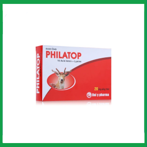 Đạm ống Philatop hỗ trợ bồi bổ sức khỏe (20 ống x 10ml)