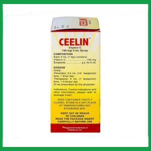 Nhà Thuốc Thành Hương - Siro Ceelin United bổ sung vitamin C, tăng cường sức đề kháng (60ml) 2 Nhà Thuốc Thành Hương - Thiet ke chua co ten 3