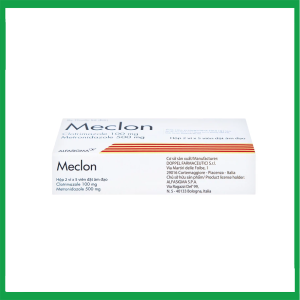 Nhà Thuốc Thành Hương - Viên đặt âm đạo Meclon điều trị các bệnh lý liên quan đến viêm nhiễm âm đạo ( Hộp 2 Vỉ x 5 Viên) 1 Nhà Thuốc Thành Hương - Thiet ke chua co ten 5