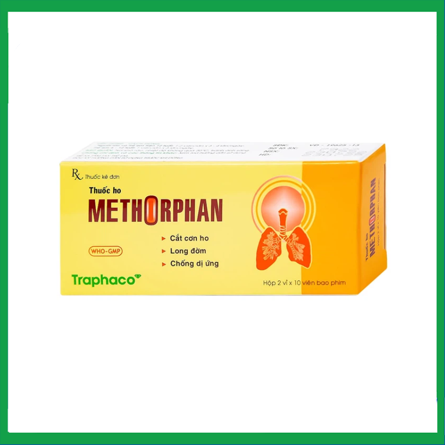 Thuoc-ho-Methorphan.png Nhà Thuốc Thành Hương - Thuoc ho Methorphan