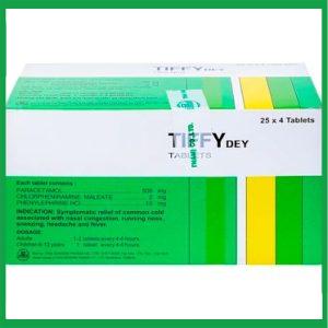 Nhà Thuốc Thành Hương - Thuốc Tiffy Dey Thai Nakorn Patana điều trị nghẹt mũi, sổ mũi 3 Nhà Thuốc Thành Hương - Tiffy2