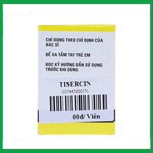 Nhà Thuốc Thành Hương - Thuốc Tisercin 25mg điều trị loạn thận (1 lọ x 50 viên) 1 Nhà Thuốc Thành Hương - Tisercin 3