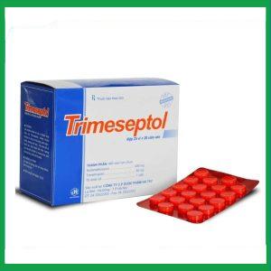 Thuốc Trimeseptol Hataphar điều trị nhiễm khuẩn đường tiết niệu (25 vỉ x 20 viên)