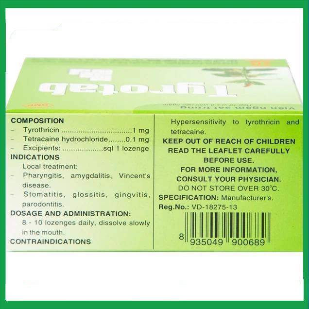 Tyrotab-2.jpg Nhà Thuốc Thành Hương - Tyrotab 2