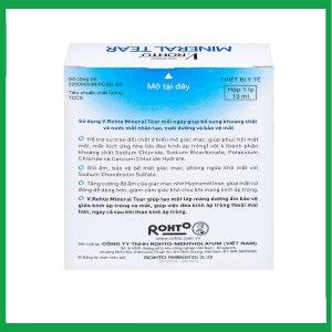 Nhà Thuốc Thành Hương - Dung dịch nhỏ mắt V.Rohto Mineral Tear giữ ẩm và bổ sung khoáng chất (13ml) 2 Nhà Thuốc Thành Hương - V Rhoto Mineral Tear 1