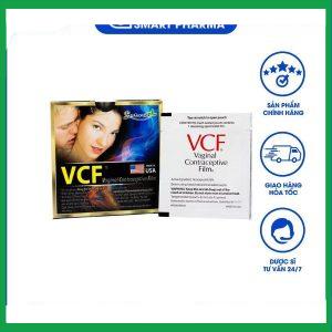 Nhà Thuốc Thành Hương - Màng phim tránh thai VCF Botania có khả năng diệt tinh trùng mỗi lần giao hợp (3 miếng) 1 Nhà Thuốc Thành Hương - VCF1