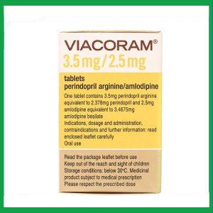 Nhà Thuốc Thành Hương - Thuốc Viacoram 3.5mg/2.5mg điều trị tăng huyết áp vô căn (30 viên) 1 Nhà Thuốc Thành Hương - Viacoram 3.5mg 2.5mg 2