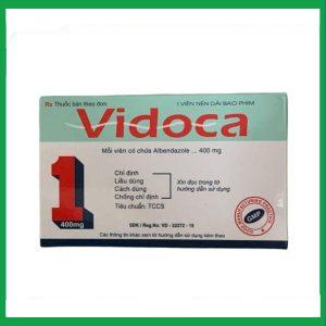 Thuốc Vidoca Thanh Hoá điều trị giun sán ( Hộp 1 viên)