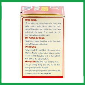 Nhà Thuốc Thành Hương - Viên khớp Tâm Bình hỗ trợ giảm các triệu chứng của thoái hóa khớp, viêm khớp 3 Nhà Thuốc Thành Hương - Vien khop Tam Binh 4