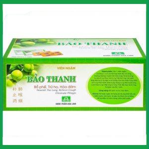 Nhà Thuốc Thành Hương - Viên ngậm Bảo Thanh bổ phế, trừ ho, hoá đờm (20 vỉ x 5 viên) 4 Nhà Thuốc Thành Hương - Vien ngam Bao Thanh Co duong2