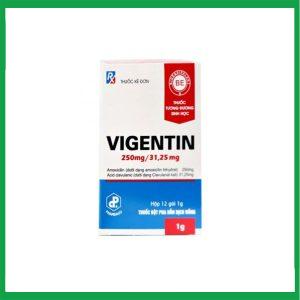 Nhà Thuốc Thành Hương - Bột pha uống Vigentin 250mg/31,25mg điều trị nhiễm khuẩn (hộp 12 gói) 2 Nhà Thuốc Thành Hương - Vigentin 250 1