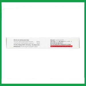 Nhà Thuốc Thành Hương - Thuốc Vigentin 875mg/125mg điều trị các chứng nhiễm khuẩn (2 vỉ x 7 viên) 1 Nhà Thuốc Thành Hương - Vigentin 875mg 125mg 2