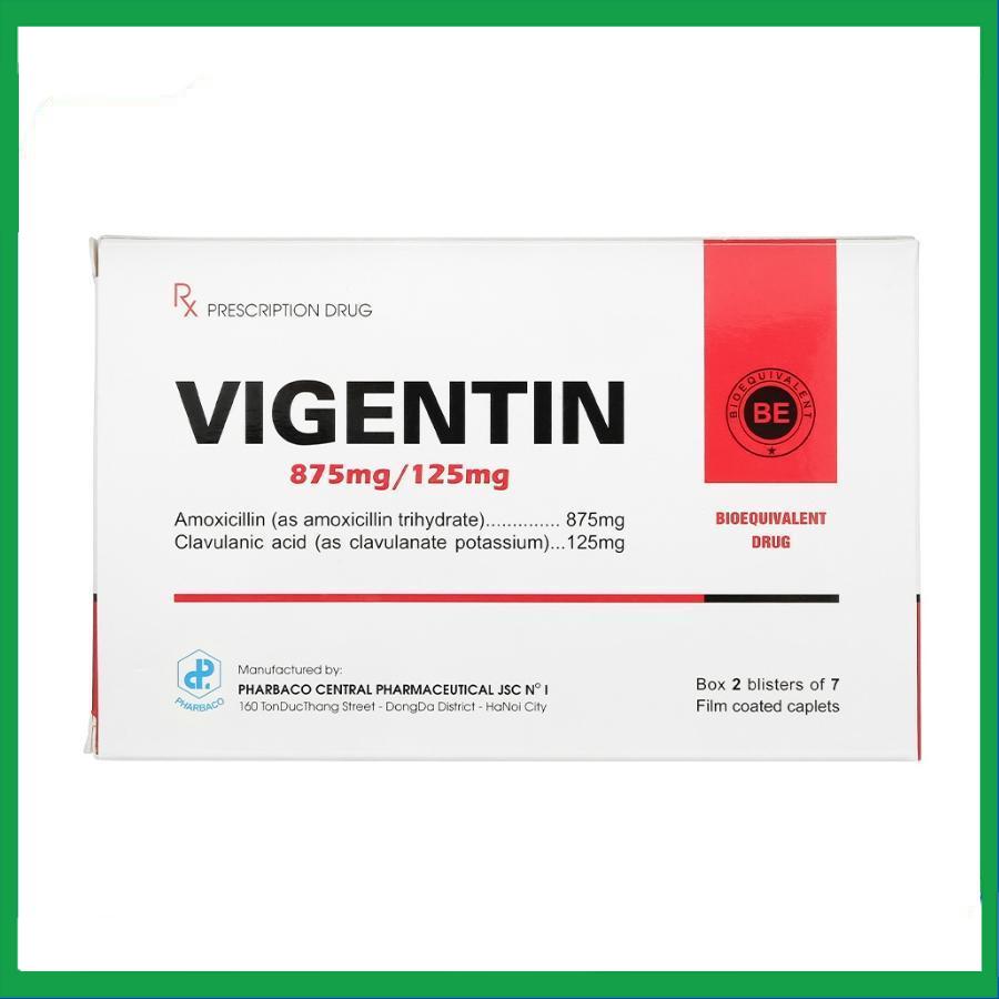 Vigentin-875mg_125mg.jpg Nhà Thuốc Thành Hương - Vigentin 875mg 125mg