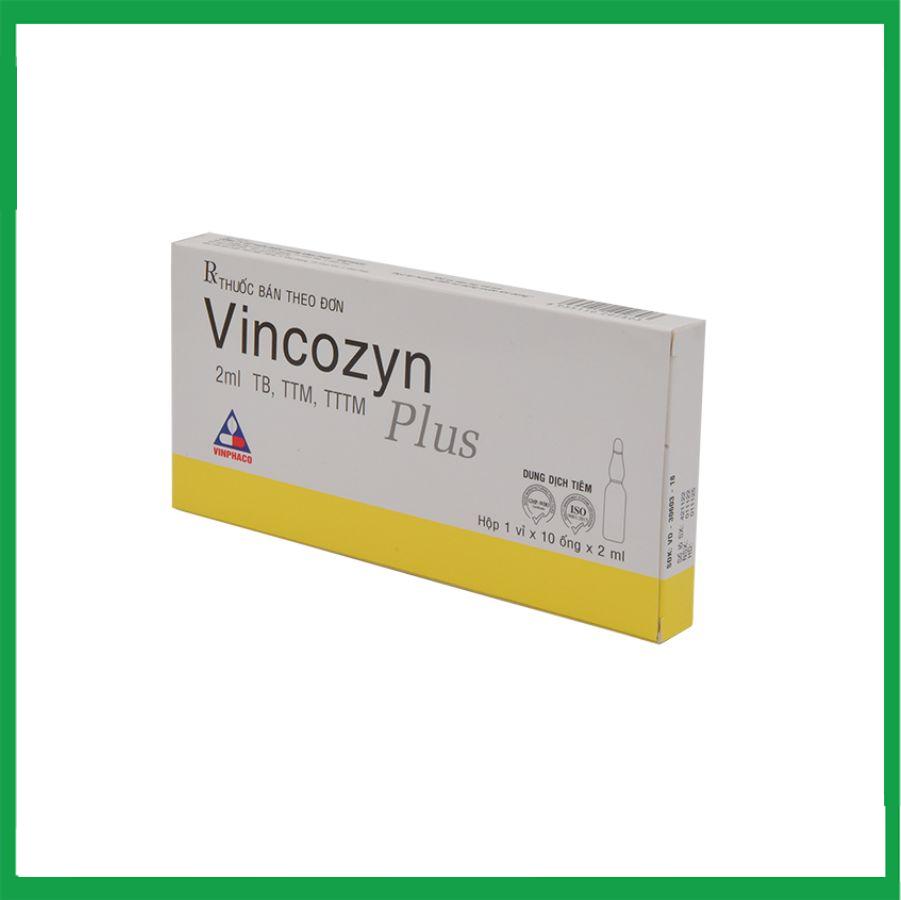 Vincozyn-plus-1vi-x10-ong.jpg Nhà Thuốc Thành Hương - Vincozyn plus 1vi x10 ong