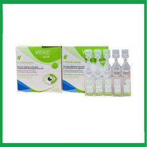 Nhà Thuốc Thành Hương - Thuốc nhỏ mắt Visaid Aloe Hộp 30 ống giảm cảm giác mỏi mắt, khô mắt và kích ứng mắt 1 Nhà Thuốc Thành Hương - Visaid Aloe 1