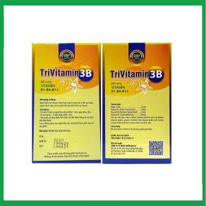 Nhà Thuốc Thành Hương - TriVitamin 3B Đại Uy bổ sung vitamin B, nâng cao sức khỏe hệ miễn dịch, làm giảm triệu chứng chán ăn, mệt mỏi 2 Nhà Thuốc Thành Hương - Vitamin 3B Dai Uy 1