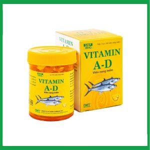 Nhà Thuốc Thành Hương - Thuốc Vitamin A-D Hataphar phòng và điều trị thiếu Vitamin A và D (100 viên) 2 Nhà Thuốc Thành Hương - Vitamin AD Ha tay 1