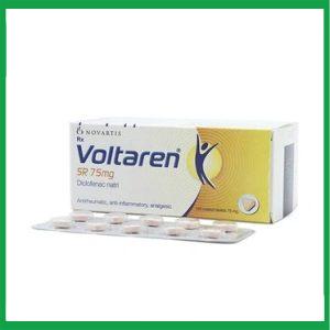 Thuốc Voltaren SR 75mg Novartis điều trị viêm và thoái hóa khớp