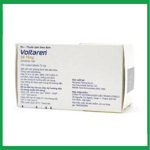 Nhà Thuốc Thành Hương - Thuốc Voltaren SR 75mg Novartis điều trị viêm và thoái hóa khớp 3 Nhà Thuốc Thành Hương - Voltaren SR 75mg2