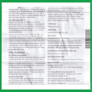 Nhà Thuốc Thành Hương - Thuốc Voltaren SR 75mg Novartis điều trị viêm và thoái hóa khớp 1 Nhà Thuốc Thành Hương - Voltaren SR 75mg4
