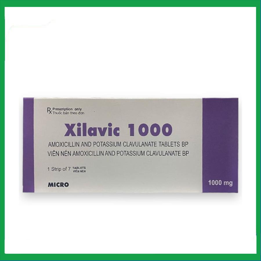 Xilavic-1000mg.jpg Nhà Thuốc Thành Hương - Xilavic 1000mg