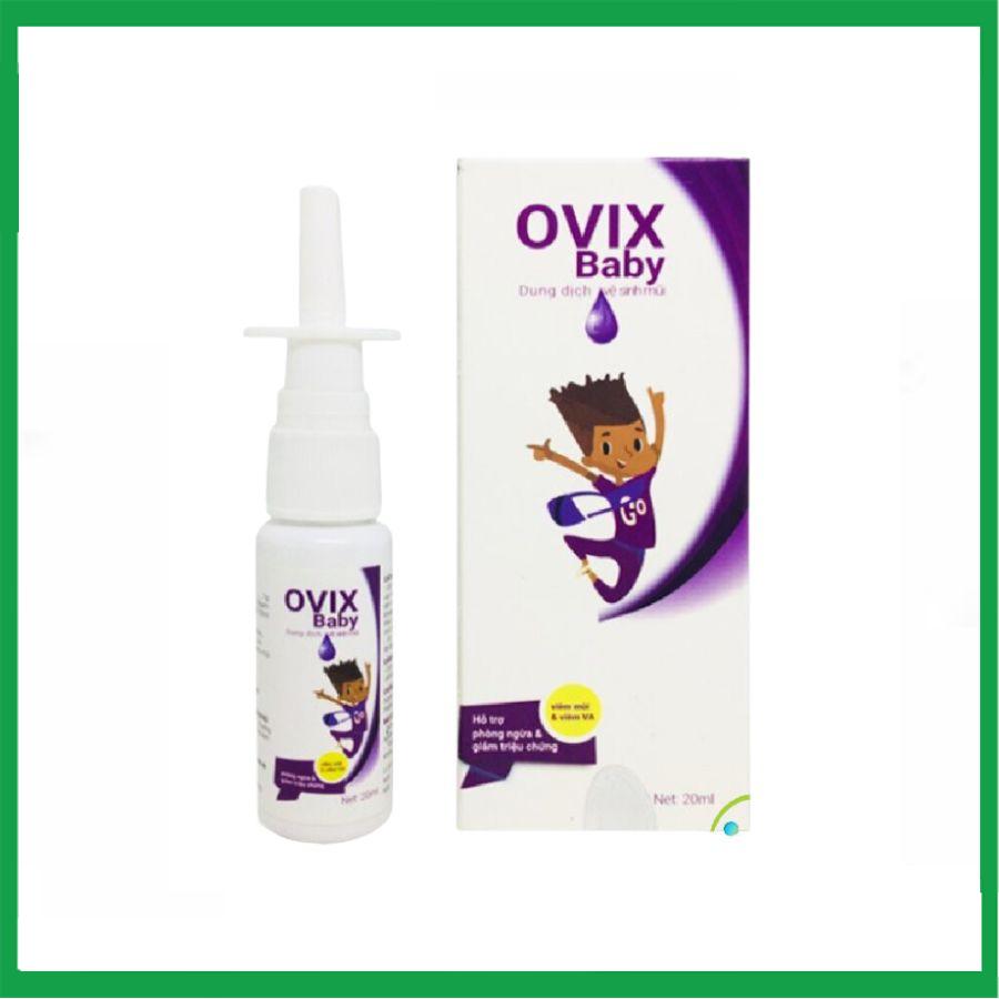 Xit-mui-Ovix-Baby.jpg Nhà Thuốc Thành Hương - Xit mui Ovix Baby