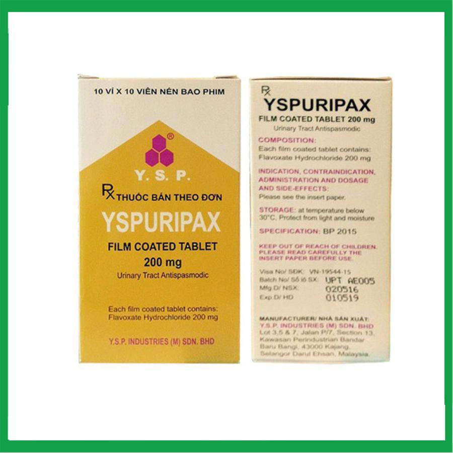 Yspuripax-200mg2.jpg Nhà Thuốc Thành Hương - Yspuripax 200mg2