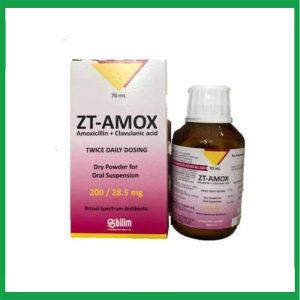 Nhà Thuốc Thành Hương - Bột pha hỗn dịch uống ZT-Amox 200/28.5mg Bilim điều trị các chứng nhiễm khuẩn (70ml) 2 Nhà Thuốc Thành Hương - ZT Amox