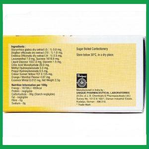 Nhà Thuốc Thành Hương - Viên ngậm Zecuf Herbal Drops vị cam giúp ấm họng, nhuận phế 1 Nhà Thuốc Thành Hương - Zecuf2