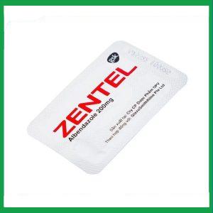 Nhà Thuốc Thành Hương - Thuốc Zentel Albendazole 200mg GSK điều trị các loại giun đường ruột nhạy cảm (1 vỉ x 2 viên) 1 Nhà Thuốc Thành Hương - Zentel.3png