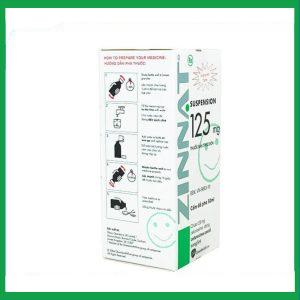 Nhà Thuốc Thành Hương - Cốm pha Zinnat Suspension 125mg điều trị các chứng nhiễm khuẩn (50ml) 1 Nhà Thuốc Thành Hương - Zinnat 125mg 2