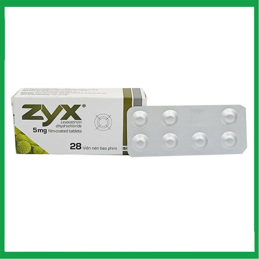 Zyx-5mg.jpg Nhà Thuốc Thành Hương - Zyx 5mg