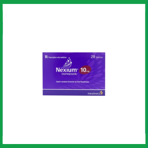 Cốm Nexium 10mg điều trị trào ngược dạ dày - thực quản (28 gói