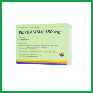 Nhà Thuốc Thành Hương - Thuốc Silygamma 150mg điều trị viêm gan mãn tính, xơ gan (4 vỉ x 25 viên) 1 Nhà Thuốc Thành Hương - a2 4