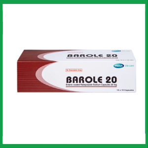 Nhà Thuốc Thành Hương - Thuốc Barole 20mg điều trị viêm loét do trào ngược dạ dày - thực quản (10 vỉ x 10 viên) 3 Nhà Thuốc Thành Hương - a5 3