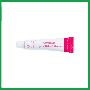Nhà Thuốc Thành Hương - Kem bôi da Acyclovir Stella Cream (5g) điều trị nhiễm virus Herpes simplex 1 Nhà Thuốc Thành Hương - acy3