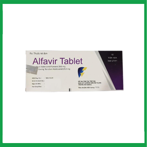 Nhà Thuốc Thành Hương - Thuốc Alfavir Tablet Incepta điều trị viêm gan B mạn tính (1 vỉ x 10 viên) 2 Nhà Thuốc Thành Hương - alfa1