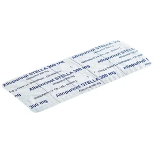 Nhà Thuốc Thành Hương - Thuốc Allopurinol Stella 300mg điều trị tăng acid uric máu, sỏi thận (3 vỉ x 10 viên) 3 Nhà Thuốc Thành Hương - allopurinol 3