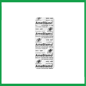Nhà Thuốc Thành Hương - Thuốc Ame Bismo 262mg OPV giảm khó chịu ở dạ dày, ăn không tiêu, ợ nóng (6 vỉ x 10 viên) 2 Nhà Thuốc Thành Hương - ame v1