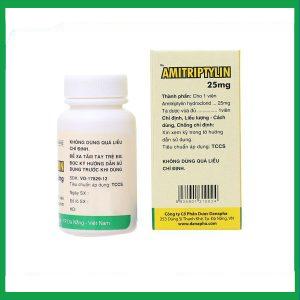 Nhà Thuốc Thành Hương - Thuốc Amitriptylin 25mg Danapha điều trị trầm cảm (100 viên) 1 Nhà Thuốc Thành Hương - amitriptylin 2
