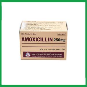 Nhà Thuốc Thành Hương - Amoxicilin 250mg Mekophar (10 vỉ x 10 viên) 2 Nhà Thuốc Thành Hương - amoxicillin. 2 1