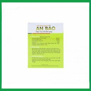 Nhà Thuốc Thành Hương - Viên uống ngừa mụn An Bảo Nam Dược sạch mụn, chống thâm, mờ sẹo (30 viên) 2 Nhà Thuốc Thành Hương - an bao chinh 3
