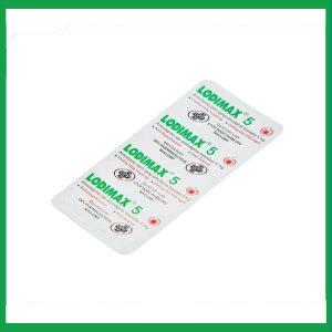 Nhà Thuốc Thành Hương - Viên nén Lodimax 5mg chống tăng huyết áp, đau thắt ngực (2 vỉ x 10 viên) 1 Nhà Thuốc Thành Hương - asp 4 2
