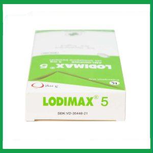 Nhà Thuốc Thành Hương - Viên nén Lodimax 5mg chống tăng huyết áp, đau thắt ngực (2 vỉ x 10 viên) 4 Nhà Thuốc Thành Hương - asp3 2