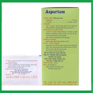 Nhà Thuốc Thành Hương - aspartam pharmedic 2